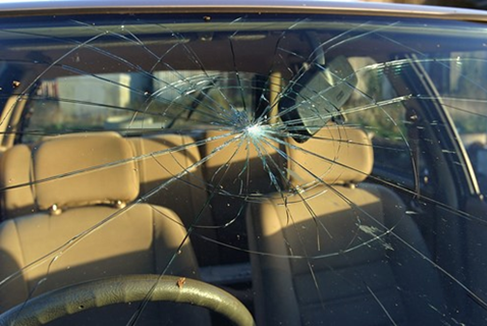 vehicle glass damage