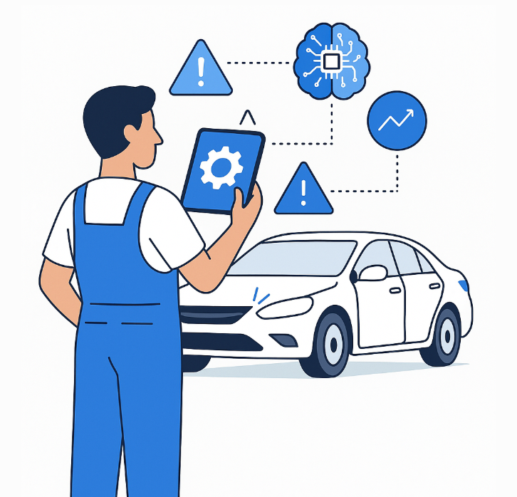 Predictive maintenance using IoT and AI