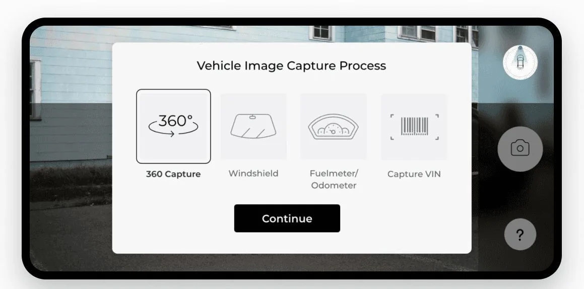 VIN detection using Inspektlabs app