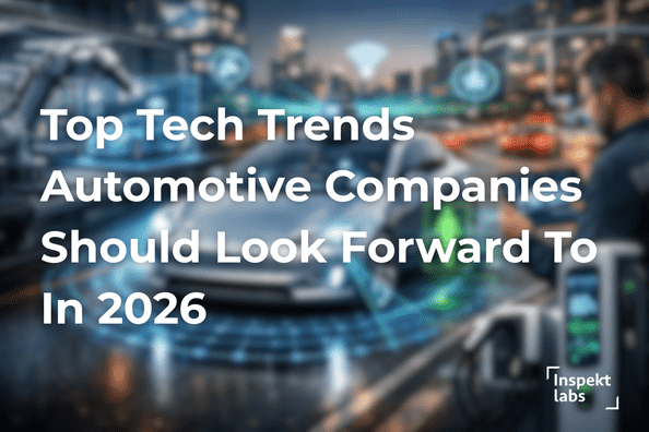 Top Automotive Technology Trends in 2026: AI, EVs, SDVs & ADAS