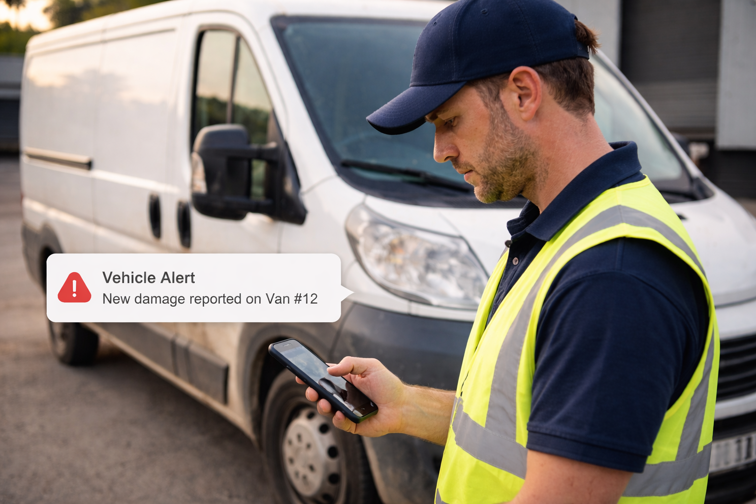 Real-time notifications about damage detected using Inspektlabs AI